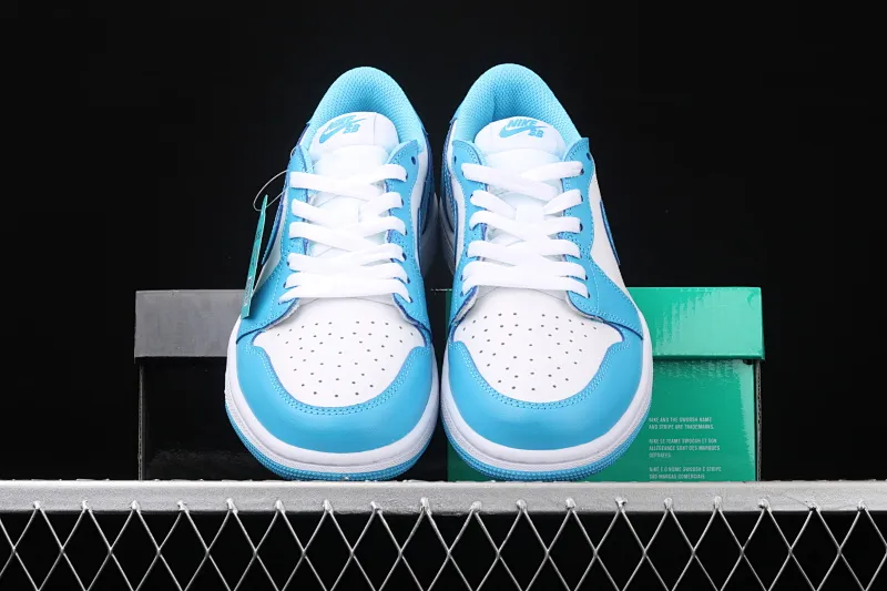 All Categories Air Jordan Jordan Series Basketball Shoes Air Jordan 1 Low Air Jordan 1 Low x SB AJ1 Joe 1 North Carolina Blue First Layer Cultural Leisure Sports Shoes CJ7891-401